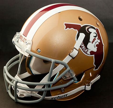 FLORIDA STATE SEMINOLES 1975 Schutt AiR XP Authentic GAMEDAY Football ...