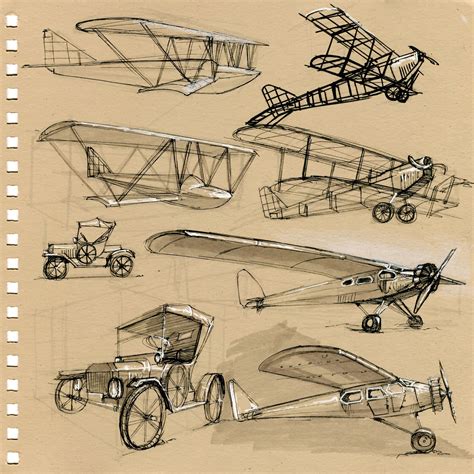 Plane Sketches | jchanarts