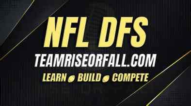 NFL DFS Picks, Analysis, and Projections | TeamRiseOrFall.com