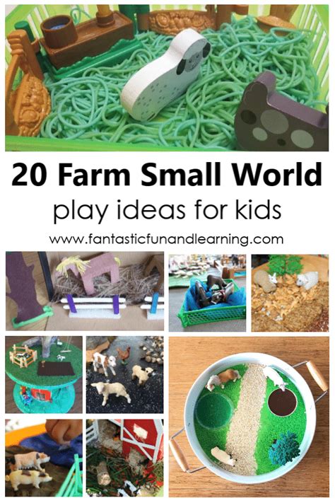 20 Farm Small World Play Ideas for Kids