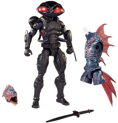 Amazon.com: AQUAMAN movie BLACK MANTA Action Figure, DC Super-Villain ...