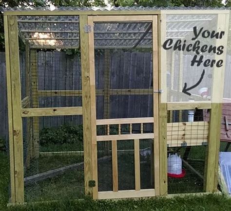 15 Ideas for Chicken Coop Run Plans - Backyard Boss