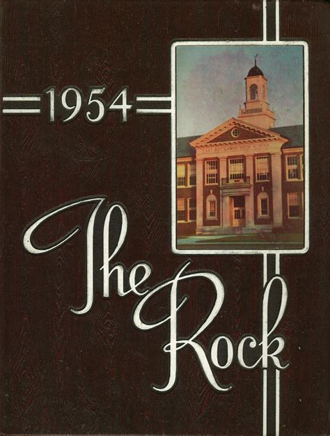 1954 yearbook from East Rockaway High School from East rockaway, New York for sale