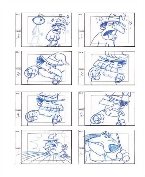 FREE 8+ Animation Storyboard in PDF