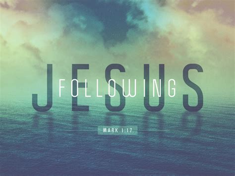 Following Jesus