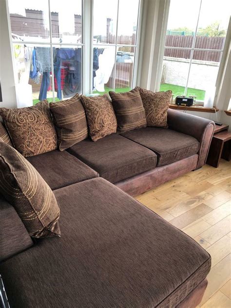 Large Barcelona Left Hand Corner Sofa | in Strathaven, South Lanarkshire | Gumtree