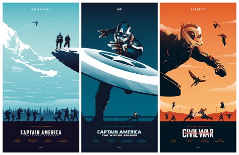 CAPTAIN AMERICA Trilogy on Behance