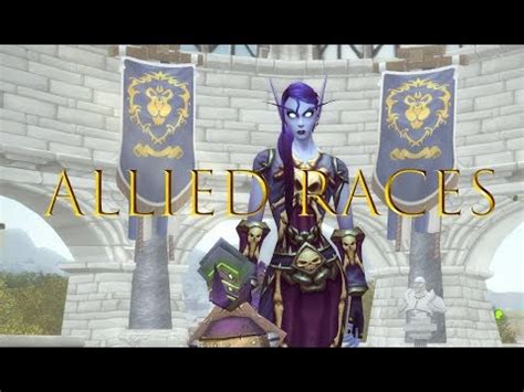 Battle of Azeroth Allied Races Character Creation - All options shown ...