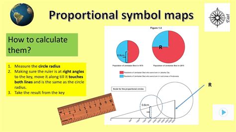 proportional symbol maps in Geography - YouTube