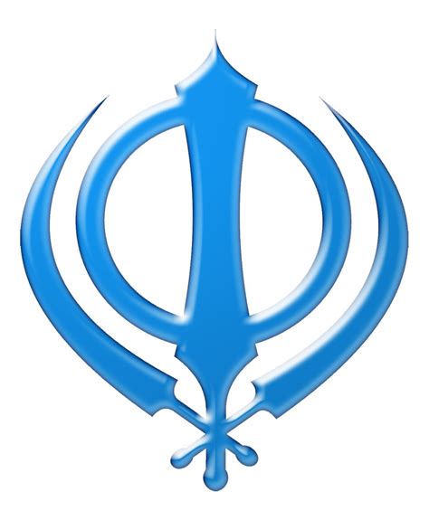 khanda - blue | The Insignia of the Khalsa: The Khanda (Punj… | Flickr