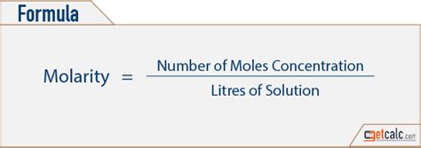 Molarity Calculator