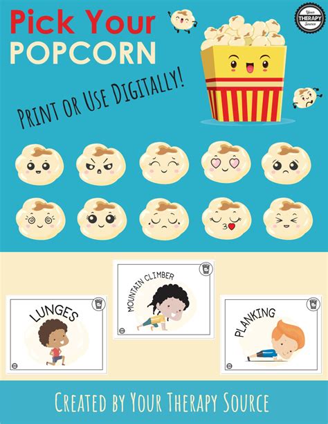 Popcorn Game - Your Therapy Source