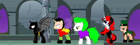 MLP BATMAN CROSSOVER! by SuperGrape1 on DeviantArt