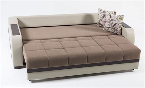 Queen Convertible Sofa Bed With Storage - canvas-smorgasbord