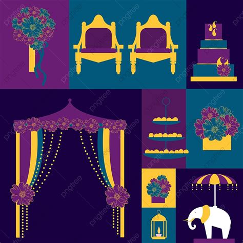 Indian Arch Vector Art PNG, Indian Wedding Arch Garland Electrogarlands, Lamps, Oriental ...