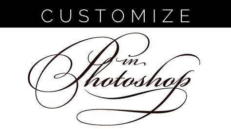 Calligraphy Font In Photoshop - Fancy Fonts For Photoshop | Mayuri Computers - Cute collection ...