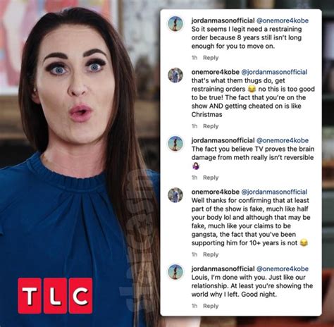 90 DAY FIANCE Jordan and ex-husband Louis clash on Instagram – Starcasm