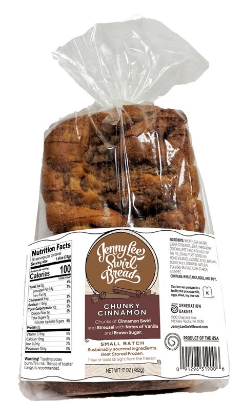 Cinnamon Chunky Bread – Jenny Lee Swirl Bread