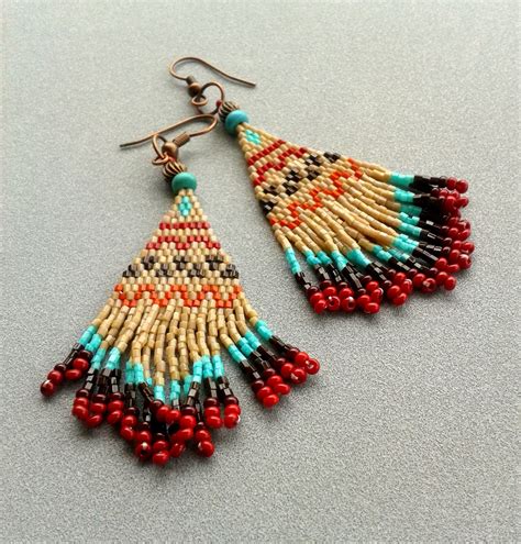 Free Beaded Earring Patterns Web Free Earrings Patterns And Tutorials For Beginner And More ...