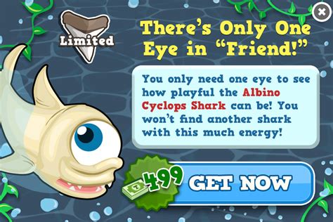 Albino Cyclops Shark | Tiny Zoo Wiki | FANDOM powered by Wikia