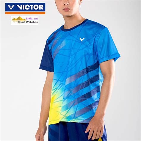 Victor Badminton T-shirt: 2017 World Championships Malaysia TD Men ...