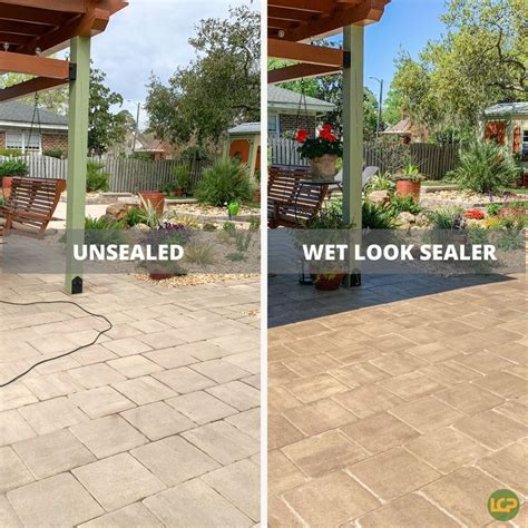 Wet Look Paver Sealer | Wet look, Pool patio pavers, Paver sealer