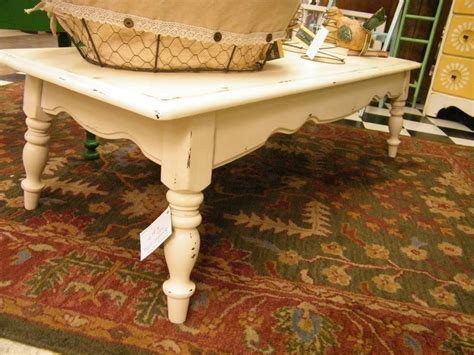 White distressed coffee table, Distressed coffee table, Decor