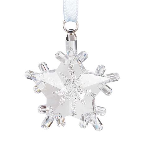 Preciosa Crystal Snowflake Star Ornament | AllThingsCrystal.com