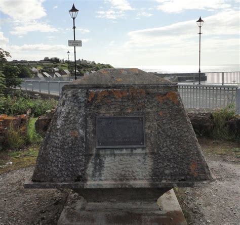 Monument marking the site of Helmsdale... © Carron K cc-by-sa/2.0 ...