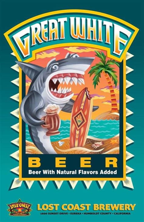 Lost Coast Brewery Great White ABV: 4.8% 6 Pack - Cheers On Demand