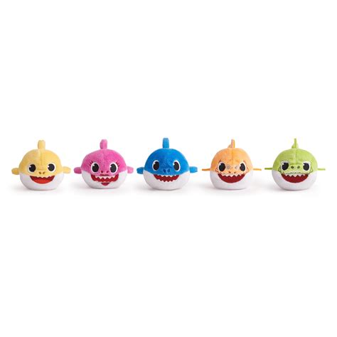 Pinkfong Shark Family Plush Mini W/sound - Walmart.com