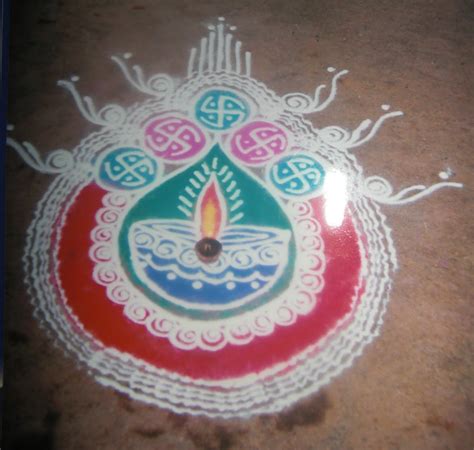 Rangoli For Diwali Festival ~ Hindu Festivals