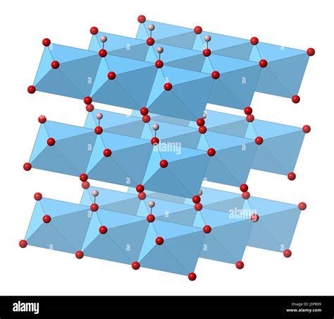 Calcium Hydroxide Crystal Structure