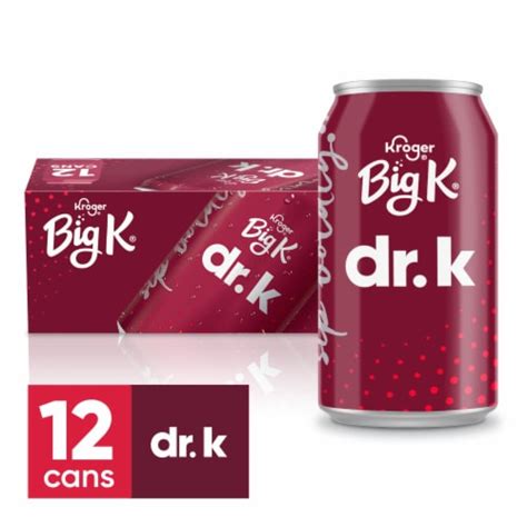 Big K® Dr. K Cola Soda Cans, 12 pk / 12 fl oz - Kroger