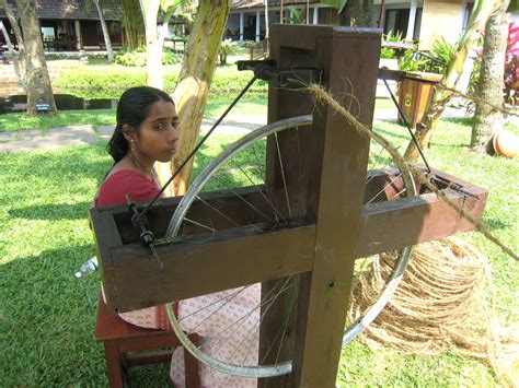 Keats The Sunshine Girl: Coir rope making - Kerala