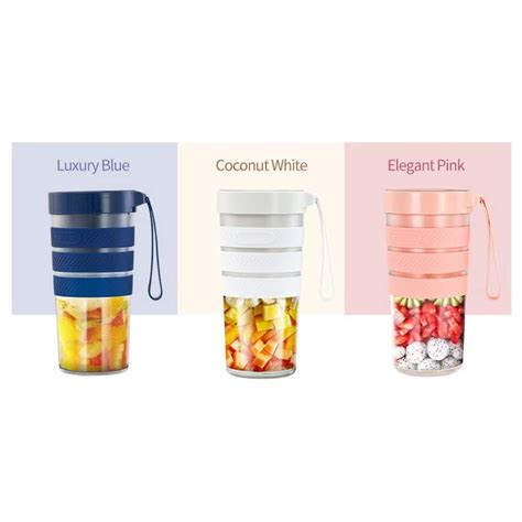 Buy Portable Mini Smoothie Blender with Rechargeable Battery – Bundle ...