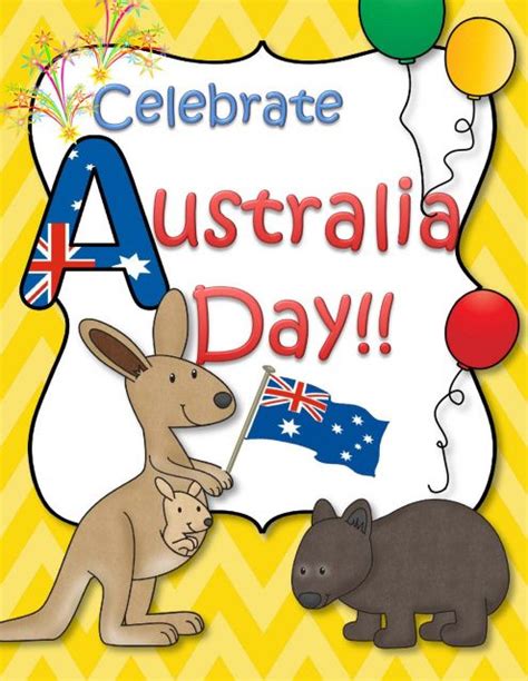 Australian Animals and Australia Day | Australia day, Australian ...