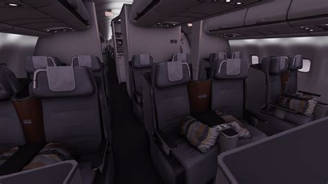 X-Plane 12 Default A330 has a very detailed interior : r/Xplane