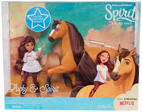 Spirit Riding Free Classic Series Lucky Spirit Figure Set Just Play ...