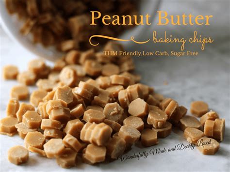 Peanut Butter Baking Chips - Wonderfully Made and Dearly Loved