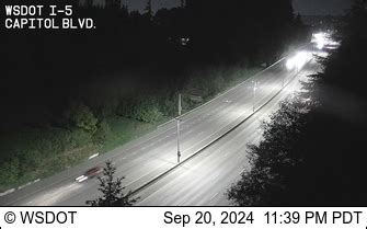 WSDOT - I-5 at MP 104.8: Capitol Blvd - Washington State Traffic Cameras