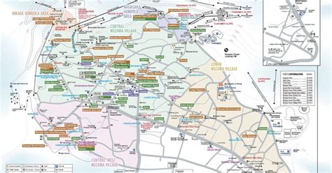 Nozawa Onsen Village Map | Ski Japan Holidays