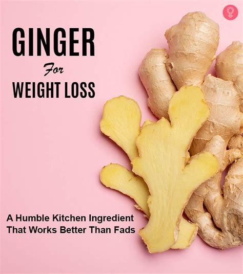 Ginger And Weight Loss Study - WeightLossLook