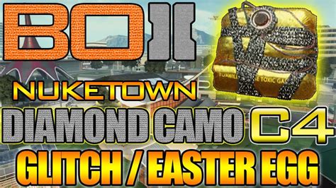 BO2 - "Diamond Camo C4 Glitch / Easter Egg on Nuketown" Black Ops 2 ...