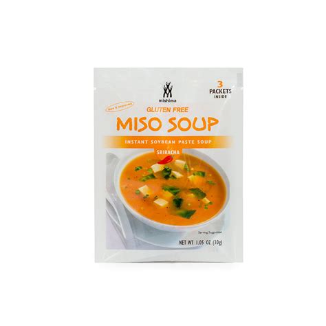 Miso Soup Spicy-3 Servings 1.05oz (30g) – Mishima Foods USA