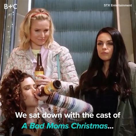 The Cast of Bad Moms Shares Holiday Secrets - Brit + Co