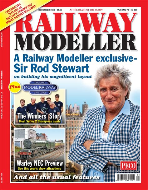 Rod Stewart has been building a model railroad for 26 years