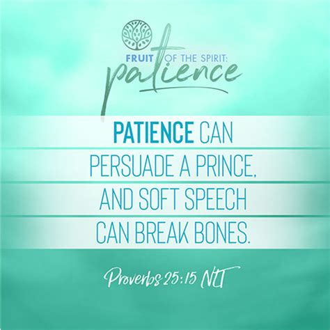 Fruit of the Spirit: Patience | Positive Encouraging K-LOVE