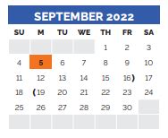 Frank Seale Middle School - School District Instructional Calendar - Midlothian Isd - 2022-2023