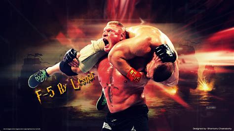 Brock Lesnar F5 by Shantanu009 on DeviantArt